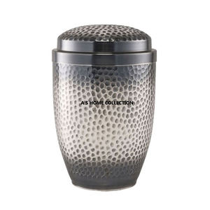 Conception populaire Creative Sunrise Imprimé Fabriqué À La Main Noir Couleur Aluminium Métal Adulte Urnes De Crémation Pour Le Magasin De Cendres Humaines - Product Image 6