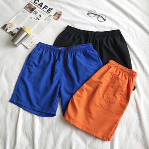 Short de fitness en nylon taille européenne pour hommes pour l'été séchage rapide américain double couche basket-ball entraînement musculaire moyen - Product Image 4