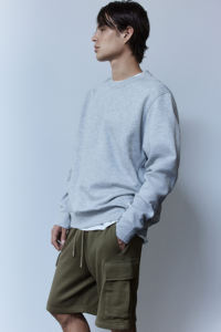 Custom <b>Men's</b> Fitness Sports <b>Cargo</b> <b>Shorts</b> <b>Long</b> Gym Athletic <b>Shorts</b> Puff Printed Design Plain Dyed Fleece Sports <b>Shorts</b> Custom - Product Image 2