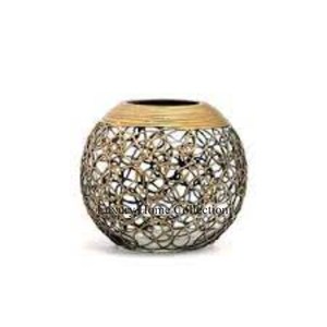 Stylish Industry Trending Home Decorative Flower <b>Vase</b> Hammered Design <b>Copper</b> Plated at Reasonable Price From Indian Supplier - Product Image 4