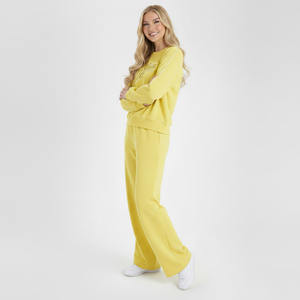 Conjunto sudadera informal con logotipo impreso personalizado para mujer - Product Image 4