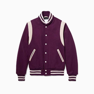 Meilleure vente hommes Baseball Letterman Varsity vestes haute qualité 100% laine corps cuir manches bas prix Varsity veste - Product Image 1