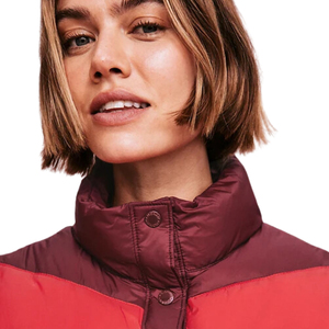 Gilet chaud pour femmes respirant matelassé vêtements d'hiver doux au toucher coque extérieure coupe confortable Gilet matelassé pour femmes - Product Image 6