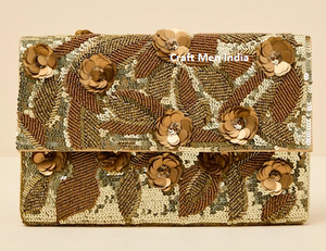 Bolsos de Solapa con Bordado Moderno y Elegante para Mujer, Bolsos de Estilo Nuevo para Mujeres y Chicas para Eventos Nocturnos y Fiestas - Product Image 3