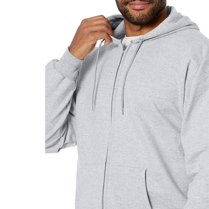 100% Cotton Thermal Blank Thermal <b>Thick</b> Fleece Heavy Weight <b>Men</b> <b>Hoodies</b> Custom Design Your Own Full Sleeves <b>Men</b> <b>Hoodies</b> - Product Image 3