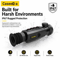 Lunette thermique Caseeda FOCUS Series 640x512 pour la chasse avec télémètre laser, calculateur balistique, enregistrement vidéo WiFi
