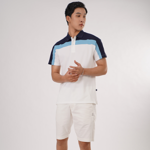 Precio al por mayor Polos para hombre Estilo de Cuello clásico 95% Poliéster 5% Spandex Polo Camiseta Fabricante de ropa hecho en Vietnam - Product Image 1