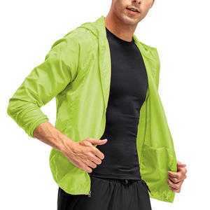 Vente en gros personnalisé 100% polyester imperméable homme coupe-vent survêtement pour le sport - Product Image 3