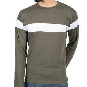 2025 nouveau T-Shirt d'entraînement pour hommes 100% coton coupe ample à manches longues sport course Fitness Gym imprimé T-Shirt - Product Image 5