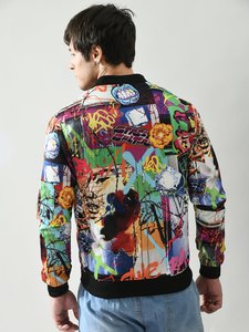 Vente en gros personnalisé Fermeture à glissière rouge Premium Nouveau design OEM Vestes d'hiver en satin de soie de haute qualité coupe-vent pour hommes et femmes - Product Image 2