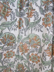 Happy Queens Mujeres Flor Impreso Playa Mini Vestido Bohemio Mini Algodón Indio Midi Elegante Bohemio Corto Vestidos Personalizados - Product Image 3