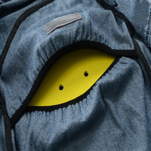 แจ็คเก็ตยีนส์ผู้ชายแฟชั่นใหม่ ดีไซน์วินเทจ คุณภาพสูง ระบายอากาศได้ดี สำหรับฤดูหนาว พร้อมโลโก้ด้านหน้า ผลิตตามสั่ง ราคาขายส่ง - Product Image 5