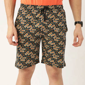 Grand short de sport de luxe pour hommes, motif solide, anti-rides, vêtements de rue, basket-ball, sublimation professionnelle, tissu en toile de style décontracté - Product Image 1