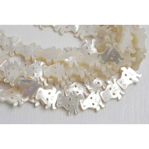 Perles en coquille de tête de vache noble en vrac - Product Image 3