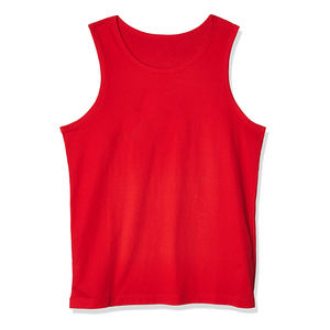 Chalecos sin mangas de buena calidad para hombre, ropa de entrenamiento deportivo de secado rápido, camiseta sin mangas con estampado de logotipo personalizado para hombre - Product Image 1