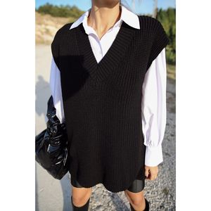Maglione t-shirt nero da donna - Product Image 1