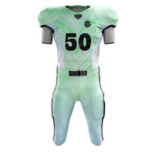 Uniformes cómodos de fútbol americano con logotipo personalizado Diseña tus propios uniformes de fútbol americano - Product Image 1