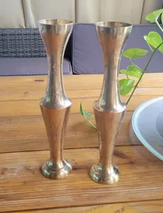 Elegant Modern Coastal Design Iron Flower <b>Vase</b> Dining Table Centerpiece Eco-Friendly Decoration Bulk Export Manufacturer - Product Image 4