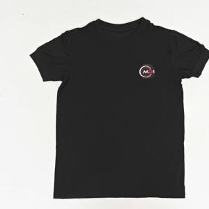 เสื้อเชิ้ตผ้าฝ้าย100% สำหรับผู้หญิงเสื้อสีดำใส่สบายพร้อมโลโก้ปักแบบระบายอากาศได้ตามต้องการ - Product Image 5