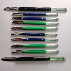 Cuchillo de cera Dental con mango de bacolita Lessmann, Instrumentos dentales de laboratorio, a la moda - Product Image 3