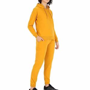 Chándal de mujer a granel al por mayor, Jersey y pantalones con estampado de logotipo personalizado, traje informal de moda perfecto para ropa deportiva de marca - Product Image 1