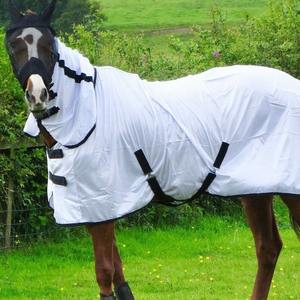 Couvertures d'équitation personnalisées avec logo, confortables, légères, imperméables, en maille durable, en polycoton, pour dressage, respirantes, 4 pattes - Product Image 4