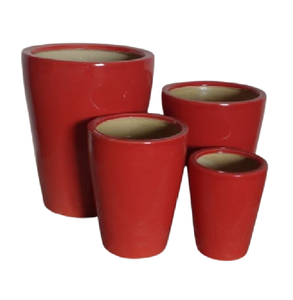 [Leo Nguyen Le] - Pot de fleurs en céramique émaillée pour la décoration intérieure, pot de plantation en gros, pot de plantes succulentes en céramique émaillée, vase - Product Image 5