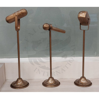 Accessoires de Microphone Rétro Simulation Modèle d'Accessoire de Microphone Vintage Classique pour Décoration de Bar
