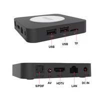 Boîtier TV Android 11 Mecool KM2 PLUS certifié Google TV, Amlogic S905Y4, Wifi 5G, télécommande Bluetooth, 2 Go de RAM, 16 Go de ROM, 4K