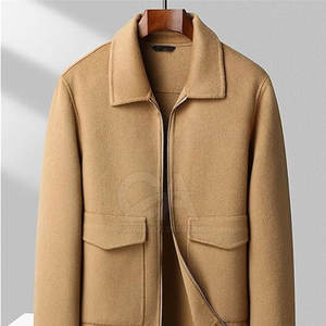 Prix raisonnable Nouveau design Vestes en laine pour hommes Service OEM à séchage rapide Vestes en laine pour hommes de haute qualité - Product Image 2