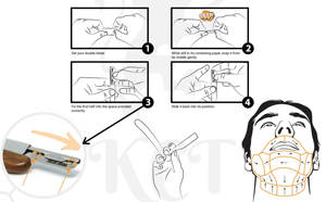 Maquinilla de afeitar profesional de una sola hoja de acero inoxidable con borde recto Shavette desechable negro Barbero corte garganta plegable hombres reutilizable - Product Image 3