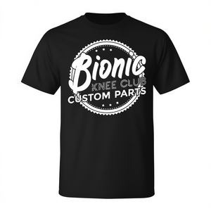 Camiseta Bionic Knee Club Custom Parts para Uso en Centros de Rehabilitación - Product Image 3