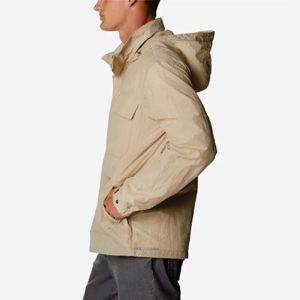 Veste coupe-vent de sport pour hommes de haute qualité nouveau Design veste de pluie pour toile de printemps avec décoration brodée - Product Image 2