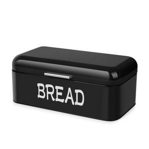 New Model Customized <b>Vintage</b> Style Metal Bread <b>Box</b> With Lid Food Storage - Product Image 6