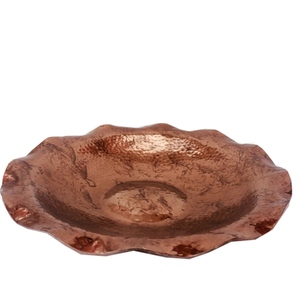 Cuenco de Lujo de Latón con Borde Dentado, Centro de Mesa Metálico Seguro, Cuencos Retro de Estilo Europeo, Plato Decorativo para Servir Frutas y Ensaladas, Hecho a Mano - Product Image 6