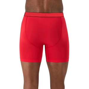 La mejor oferta de ropa interior cómoda de secado rápido para hombre, ropa interior sin costuras de algodón Spandex, Bóxer corto con estampado de logotipo a rayas personalizado Oem - Product Image 4