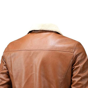 100% Material transpirable y de secado rápido hecho chaquetas de cuero para hombres tamaño adulto logotipo personalizado chaquetas de cuero para hombres - Product Image 4