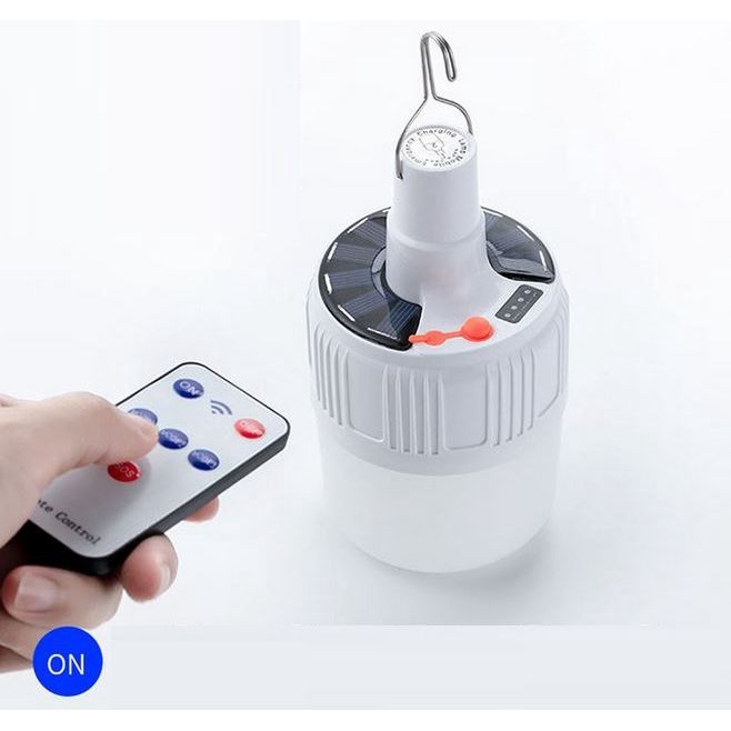 Супер яркий портативный водонепроницаемый пульт дистанционного управления аварийные светодиодные фонари лампа многофункциональная Солнечная светодиодная аварийная лампа перезаряжаемая