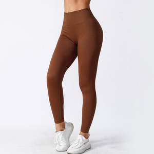 Womens High Waist Tummy Control Slimming Gym Tights Scrunch Butt Thread <b>Yoga</b> <b>Pants</b> Leggings - Product Image 6