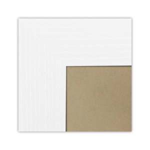 White 40x40 cm Square MDF Photo <b>Frame</b> <b>Poster</b> Display Stand - Product Image 4