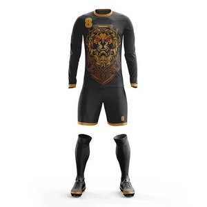 Uniforme de fútbol personalizado, Jersey de manga completa, fabricante y exportador de uniformes de equipo y ropa deportiva de etiqueta privada - Product Image 5