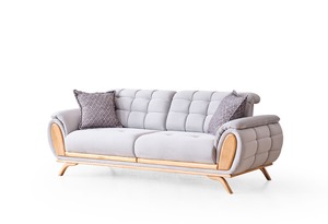 เตียงโซฟาปรับนอนได้ทันสมัยหรูหราบ้านร่วมสมัยโรงแรมวิลล่าใช้วัสดุผ้าสำหรับห้องนั่งเล่น - Product Image 5