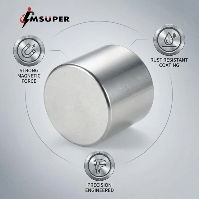 Small Thin Neodymium Round Magnet for Sensors and Crafts Powerful NdFeB Permanent Disc Magnet