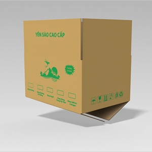 Boîte d'emballage alimentaire de nid d'oiseau écologique personnalisé de haute qualité OEM ODM fournisseur de gros direct d'usine matériaux recyclés - Product Image 3