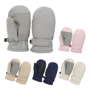 Guantes de Esquí y Snowboard de Forro Polar Impermeables Personalizados al por Mayor para Niños Pequeños - Product Image 1