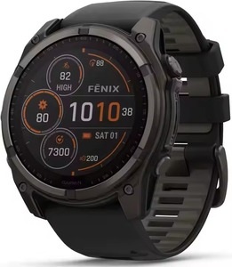 นาฬิกาอัจฉริยะ GPS พลังงานแสงอาทิตย์ Fenix XS 7/8พร้อมหน้าจอ IPS ฟังก์ชั่นเข็มทิศเสริมใย51มม - Product Image 1