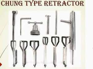 Retractor Dental de Acero Inoxidable Tipo Chung de Alta Calidad con Fuente de Alimentación Manual para Uso Hospitalario - Product Image 2