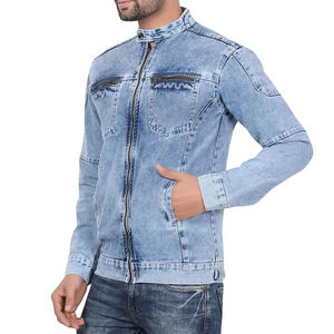 Premium High Quality Winter Denim <b>Jacket</b> with <b>Fur</b> Decoration Customizable Pattern <b>jacket</b> <b>for</b> <b>men</b> Direct Factory Sale - Product Image 1