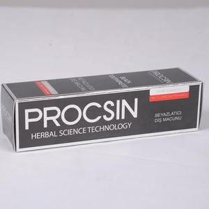 Boîtes d'emballage de dentifrice personnalisées, imprimées en offset, avec gaufrage à chaud en feuille d'or, laminage mat, revêtement UV, recyclables - Product Image 1