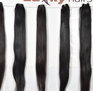 Prix de gros d'usine Extensions de cheveux humains naturels Cuticule alignée Machine droite Double trame Faisceaux 8 pouces Wave Curl - Product Image 2